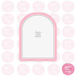 arch shape custom cookie cutter
