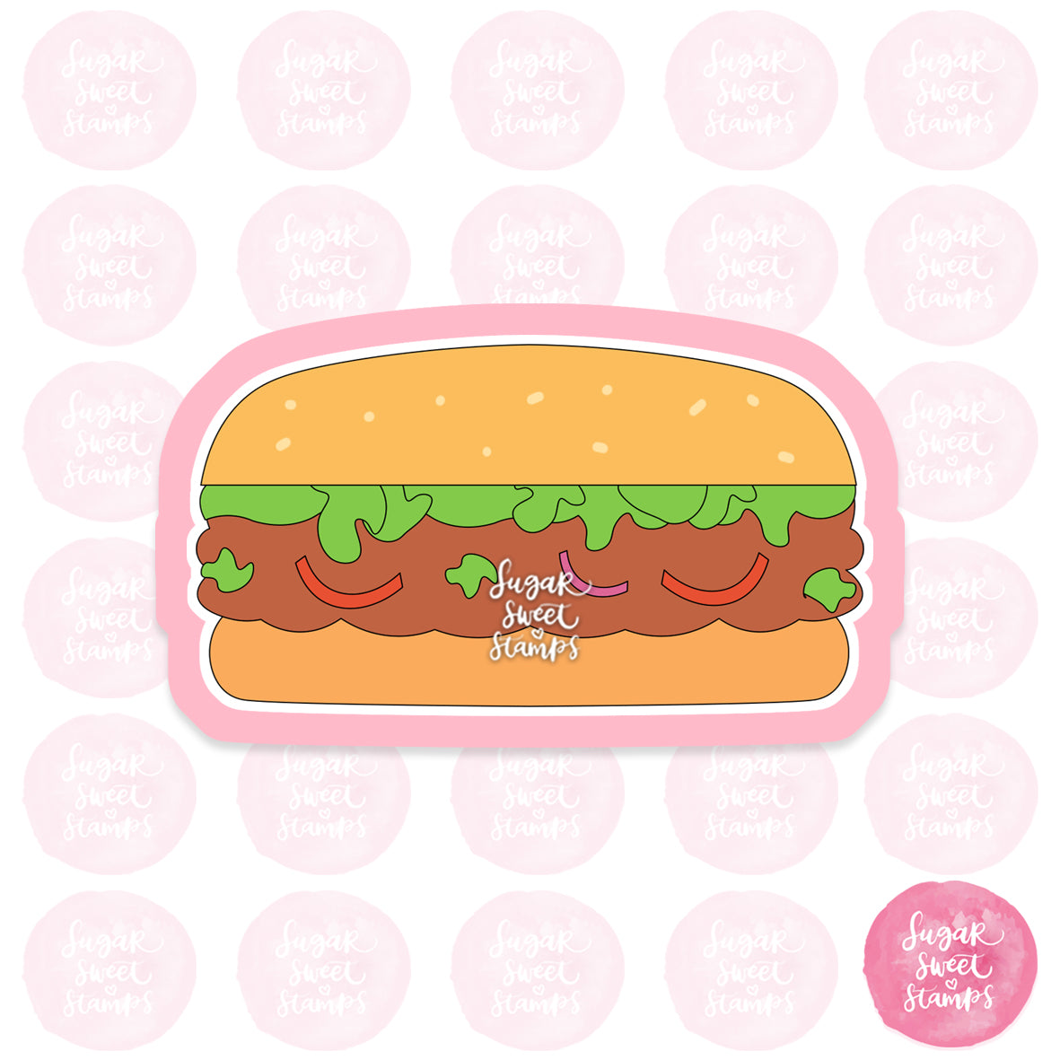 banh mi food sandwich custom cookie cutters