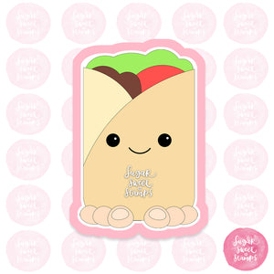 burritoes burrito food pun custom 3d printed cookie cutters