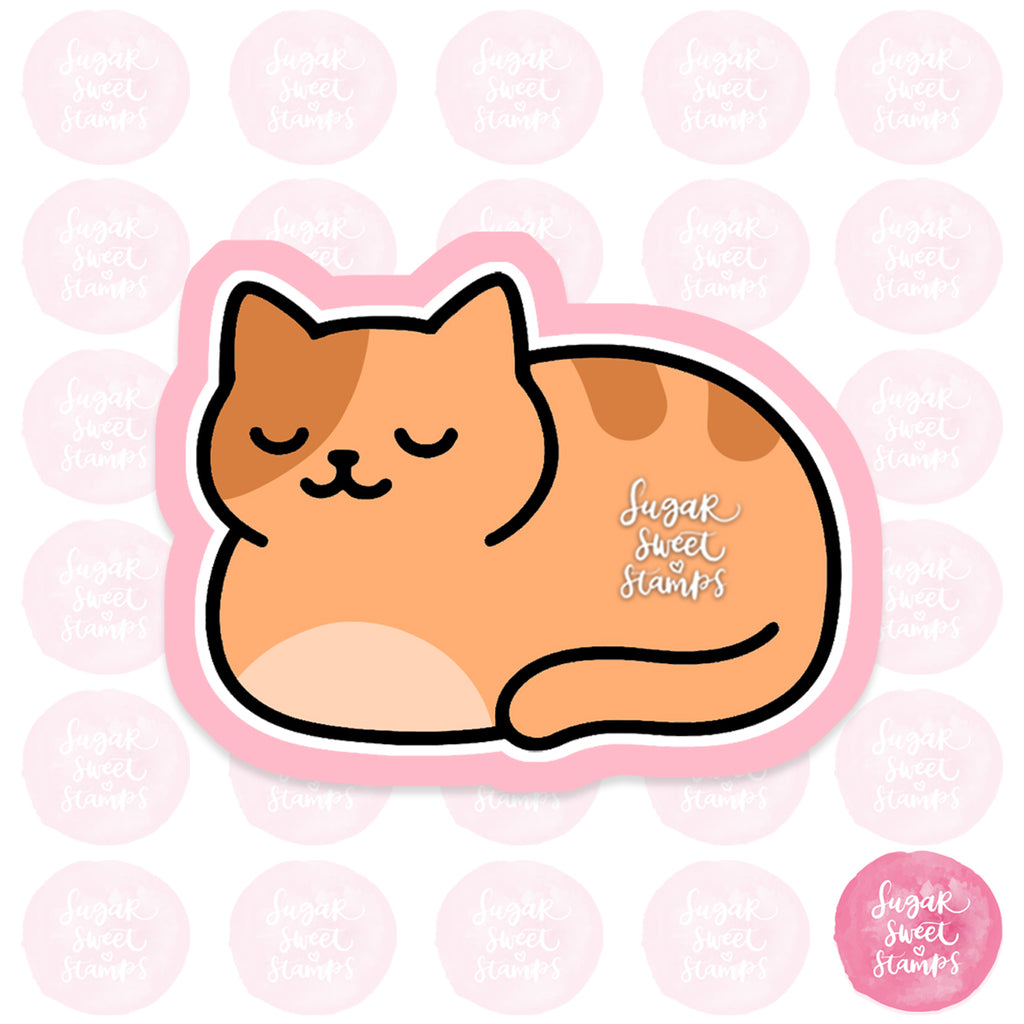 cute loaf cat animal custom cookie cutter