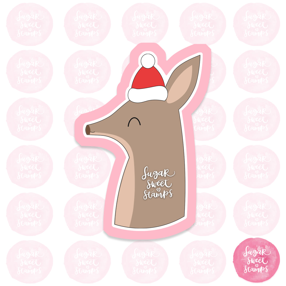 australian bilby christmas animal custom cookie cutters