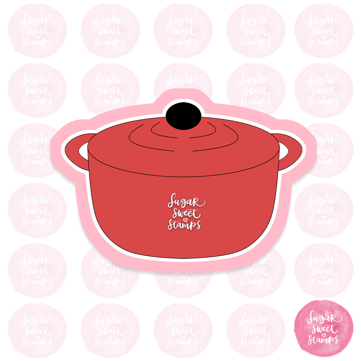 cooking pot food theme custom cookie cutters