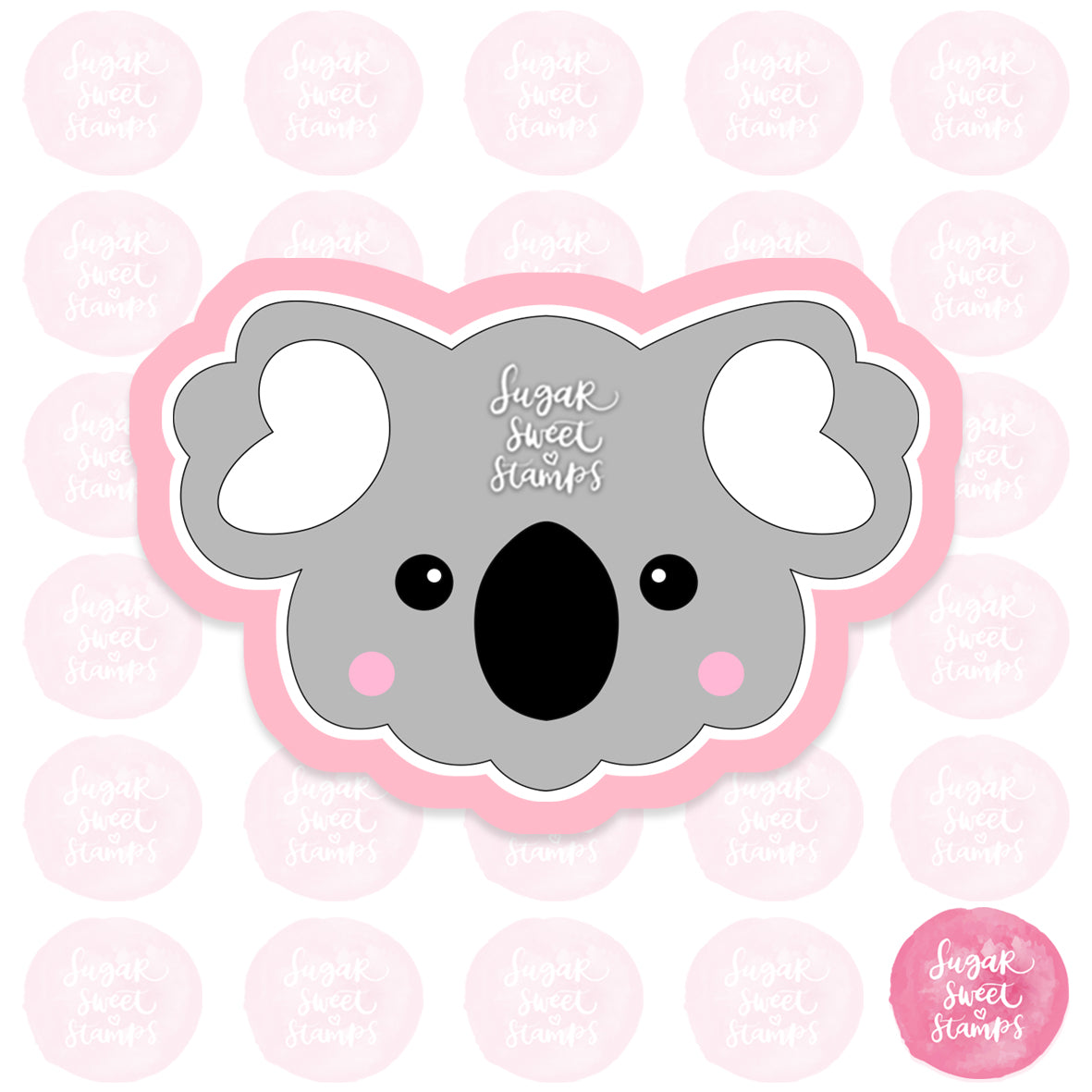 cute koala animal australia custom cookie cutters