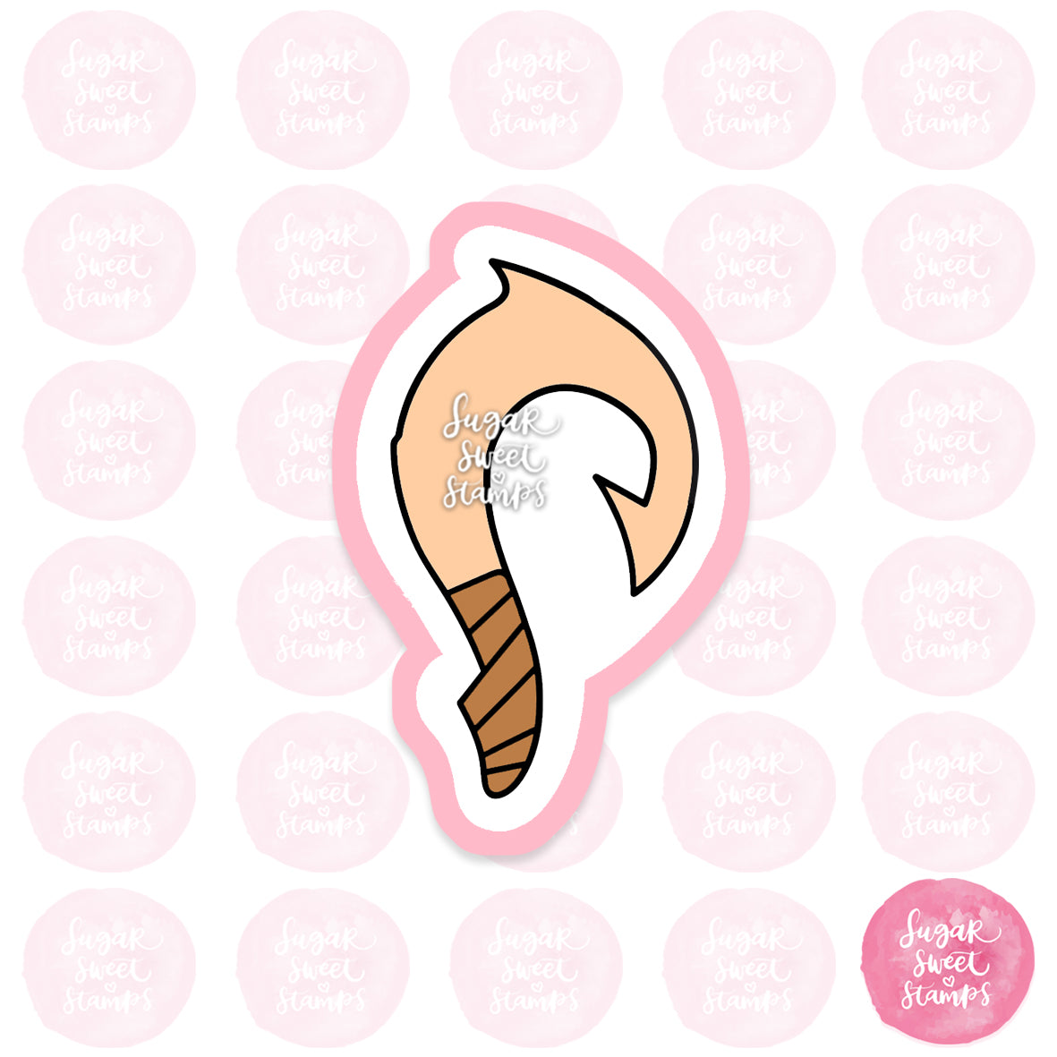 Demigod's Hook Cookie Cutter