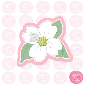 nature dogwood flower custom cookie cutter