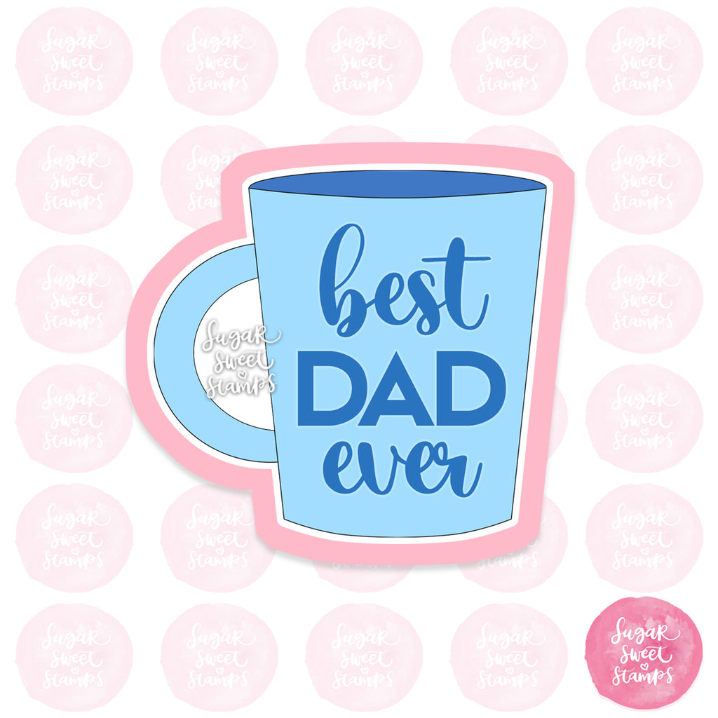best dad father's day mug custom cookie cutters