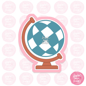 globe planet custom 3d printed cookie cutter
