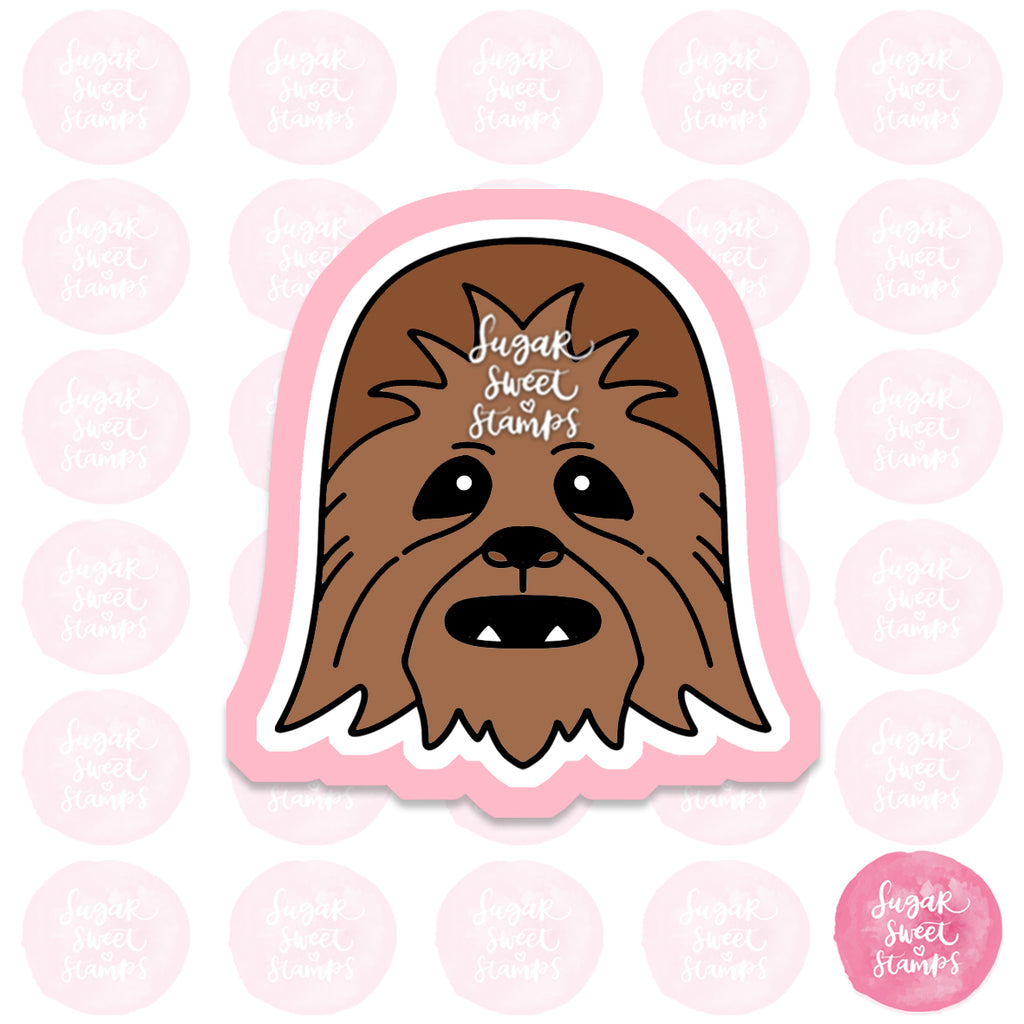 chewbacca custom cookie cutter