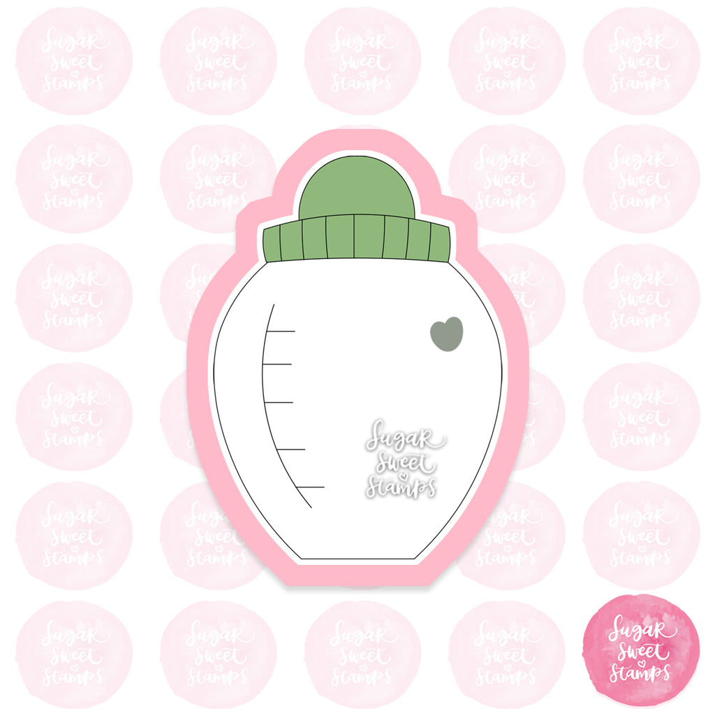 baby milk bottle baby shower custom cookie cutters