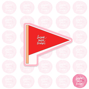 pennon flag custom cookie cutter