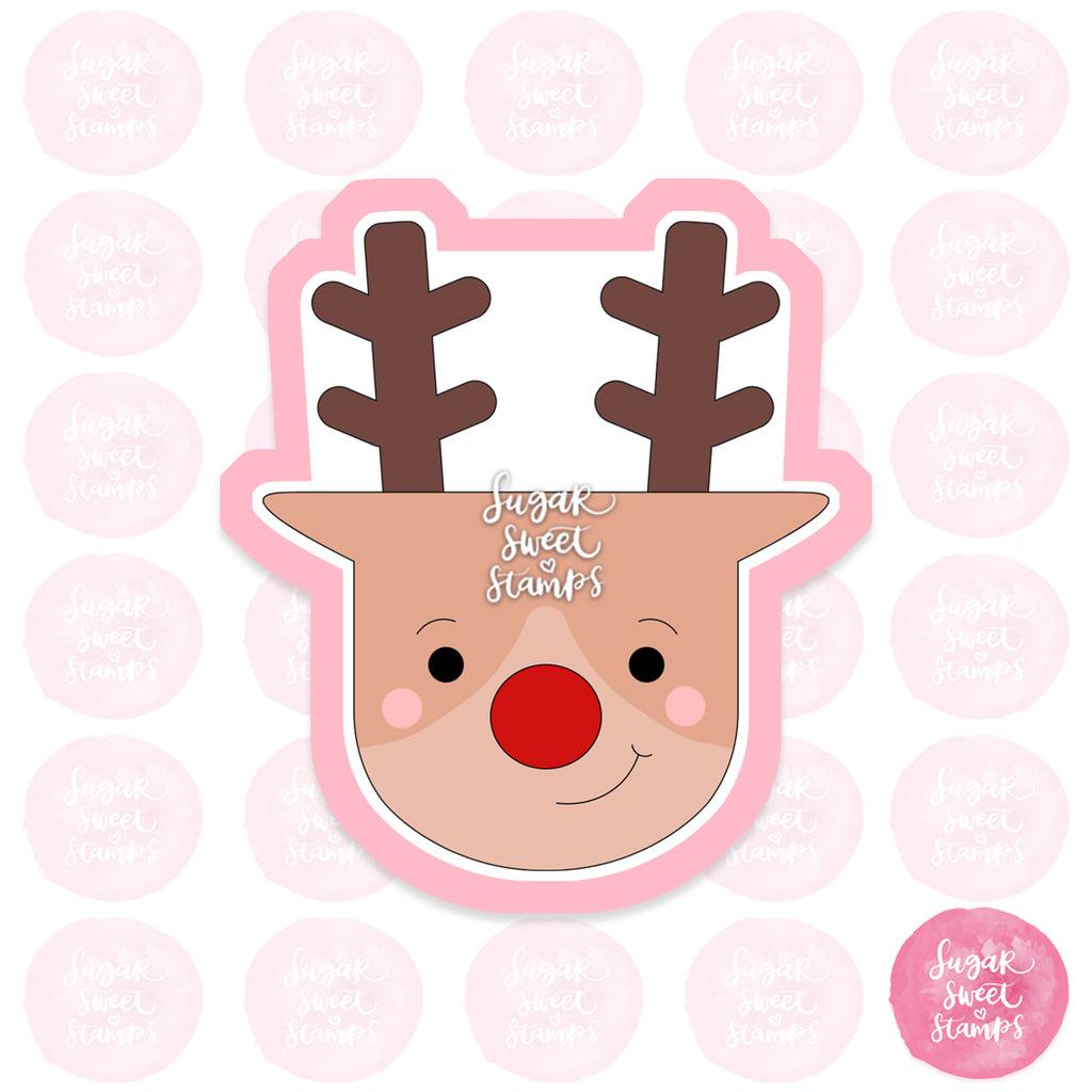 christmas santa reindeer rudolph custom cookie cutters