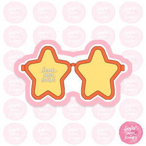 star sunglasses custom cookie cutter