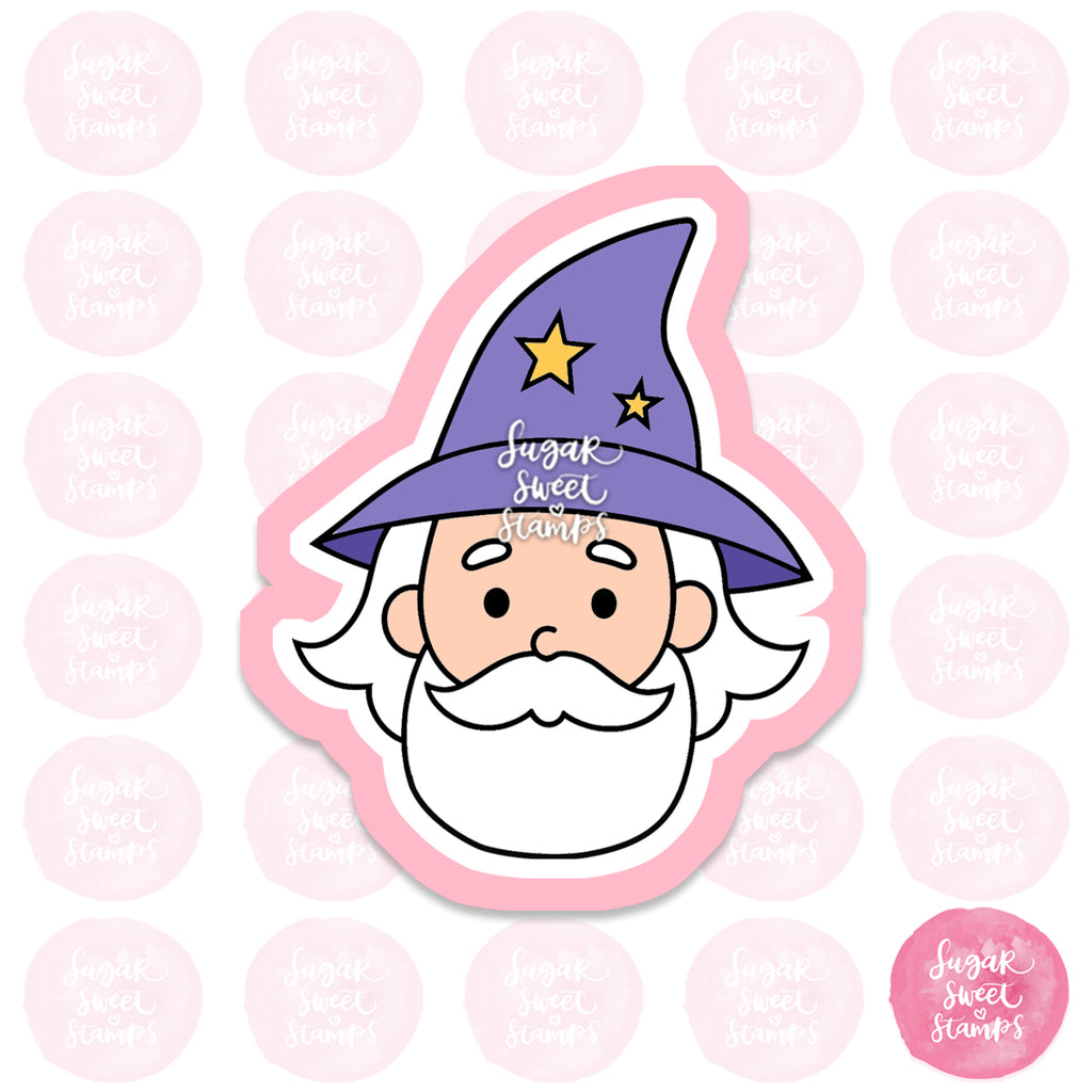 cute wizard cookie cutter