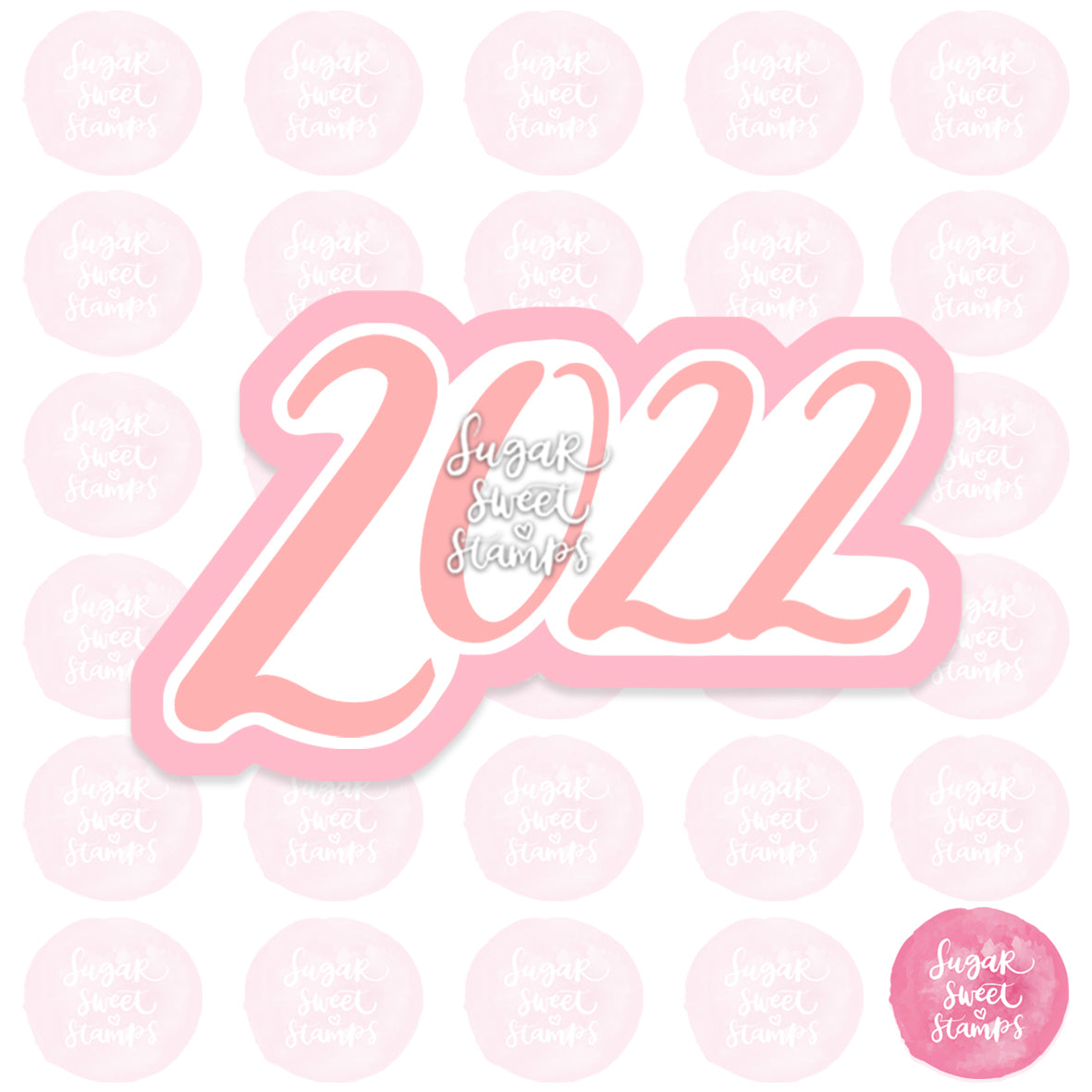 2022 2021 year new year new year's eve party countdown numbers letters alphabets words custom 3d printed cookie cutter