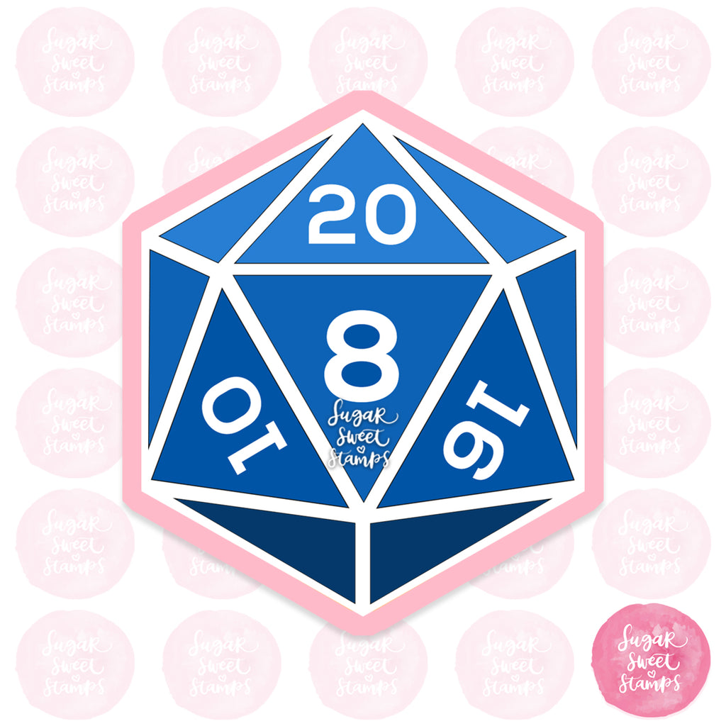 dnd d&d dungeons and dragons tabletop games dm custom 3d printed cookie cutter