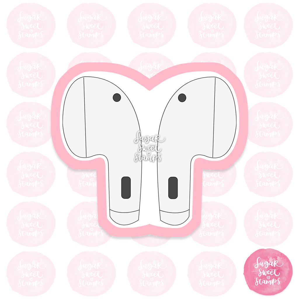 airpods earbuds music listen earphone custom 3d printed cookie cutter