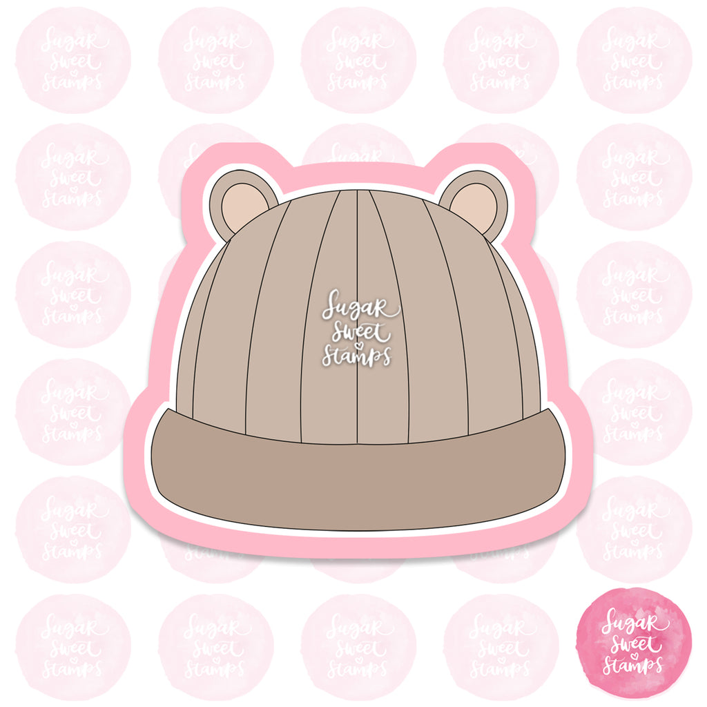baby beanie hat cute animal fashion clothes custom 3d printed cookie cutters