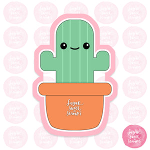 Cute Cactus Cookie Cutter