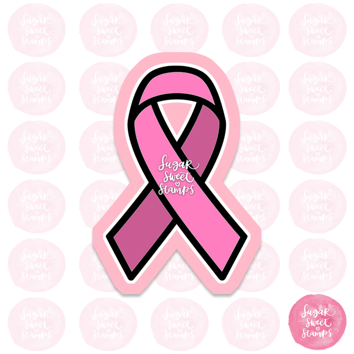 Cancer Ribbon Cookie Cutter