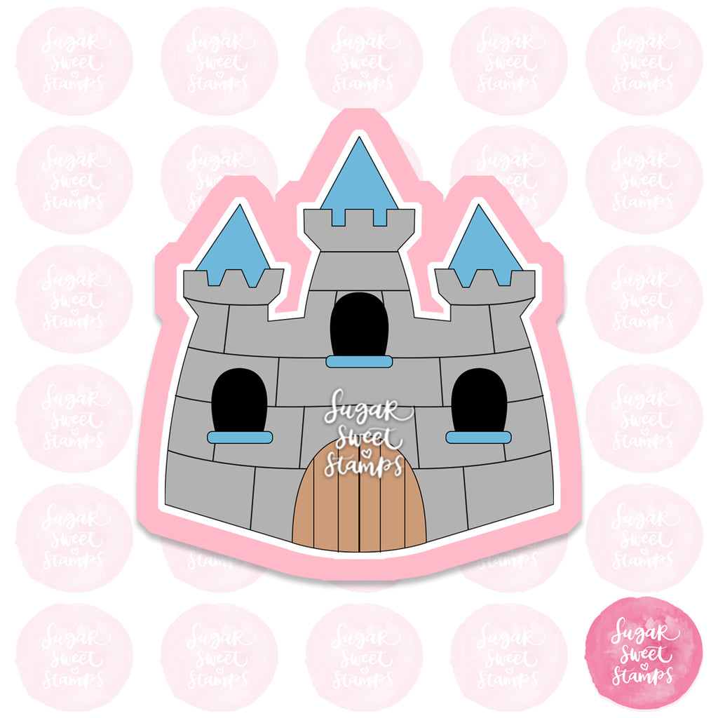 medieval king queen castle prince princess custom 3d printed cookie cutter