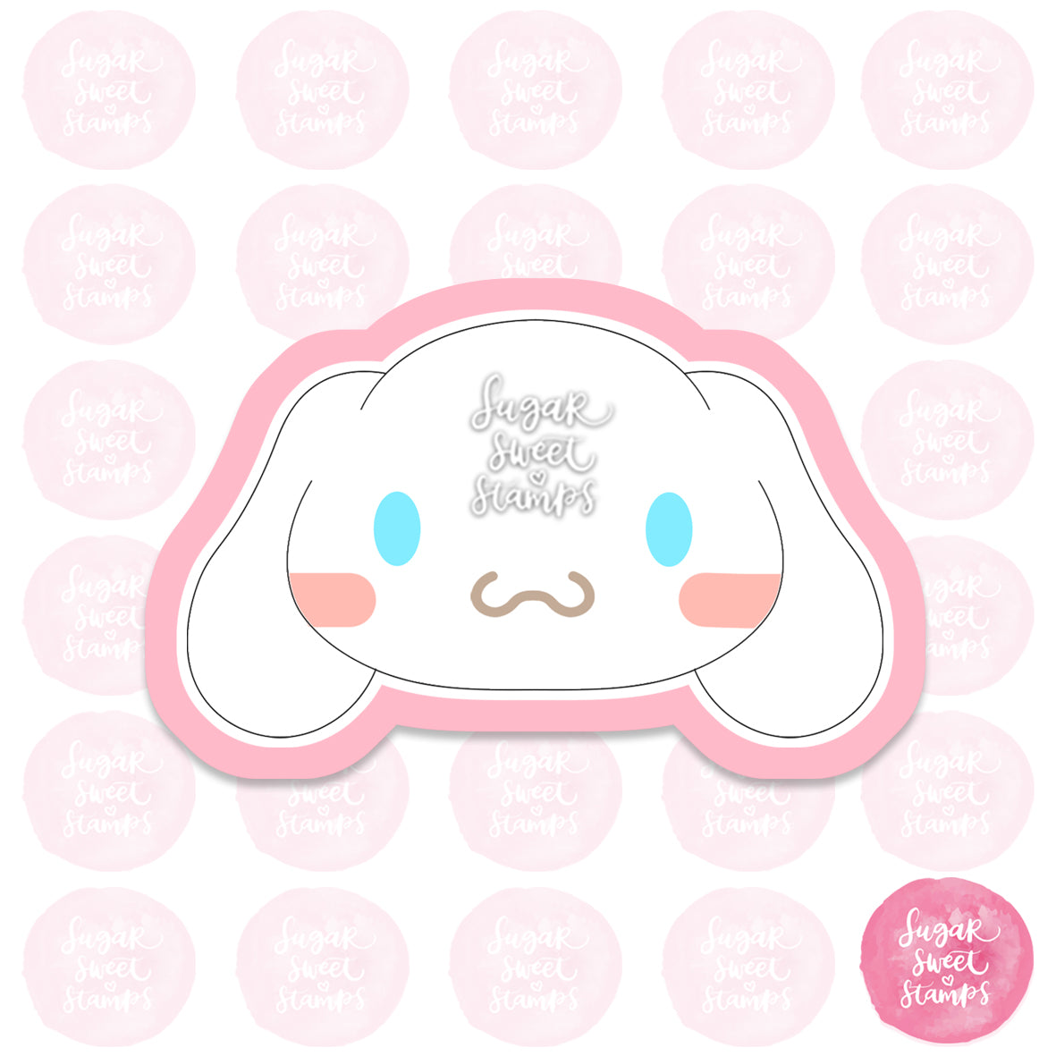 sanrio mascot cute bunny rabbit marshmallow cinnamoroll custom 3d printed cookie cutter