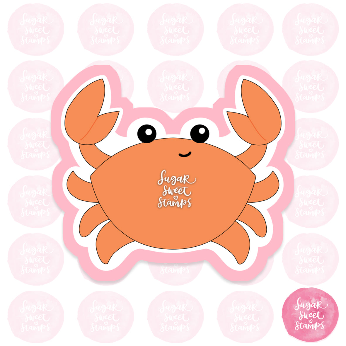 sea ocean marine life aquarium crab beach creature custom printed 3d cookie cutter