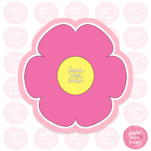 cute nature flower custom 3d printed cookie cutter