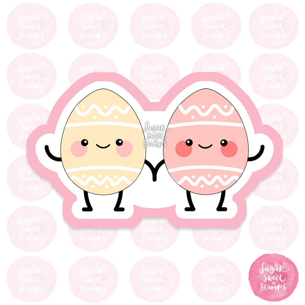 cute easter egg custom 3d printed cookie cutters