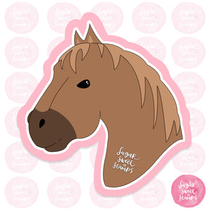 Horse Head Cookie Cutter