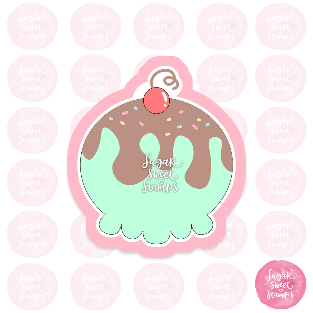 ice cream food custom 3d printed cookie cutters