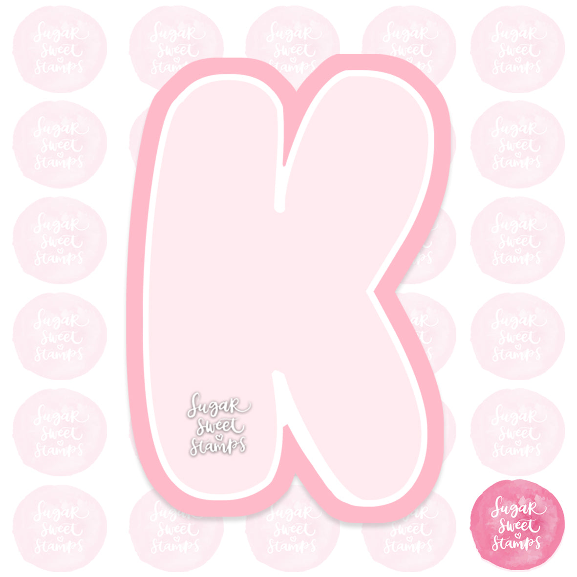 Bubblegum Alphabets Cookie Cutter