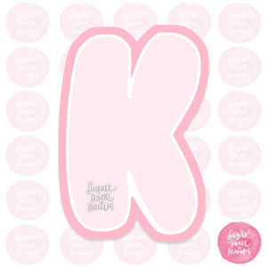 Bubblegum Alphabets Cookie Cutter