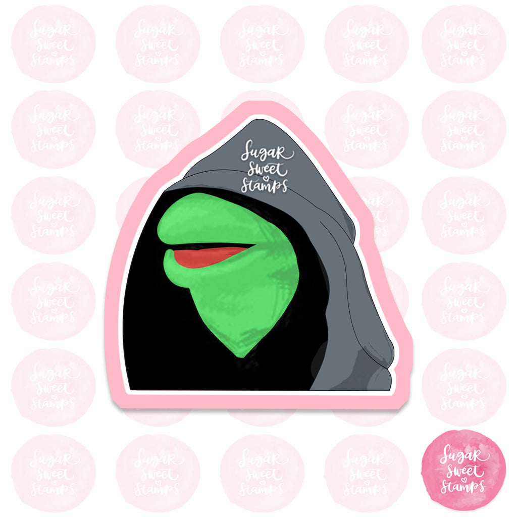 kermit dark side frog meme funny custom 3d printed cookie cutter