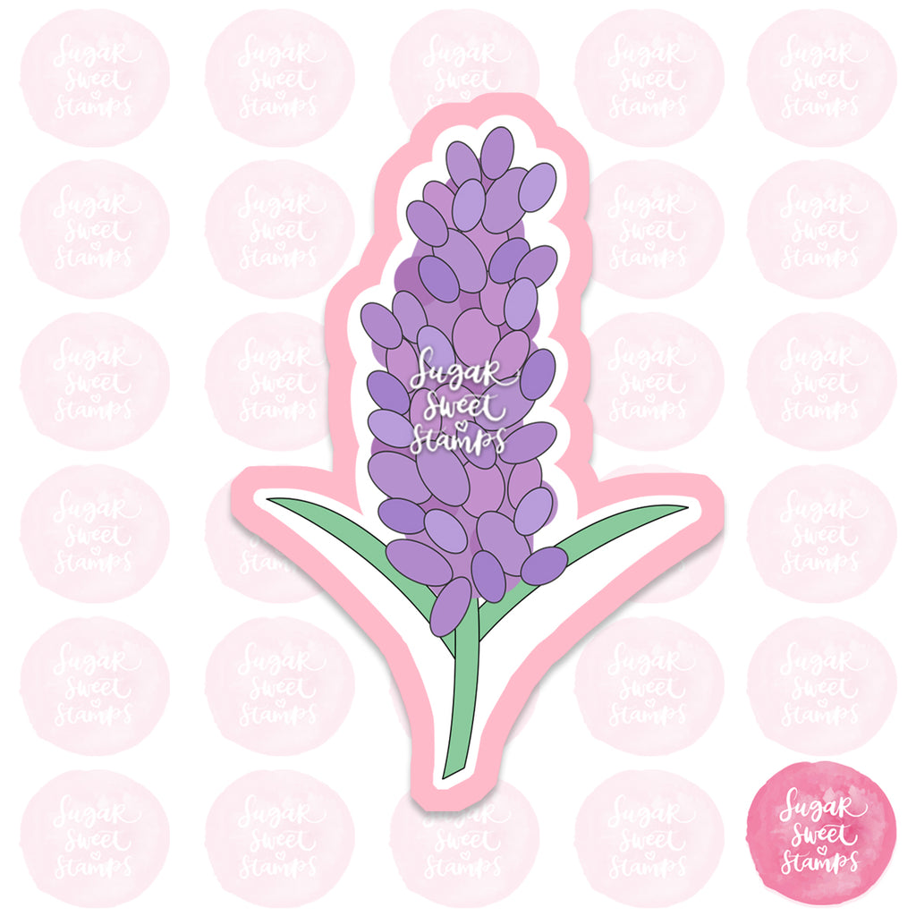 lavender flower scent smell purple custom 3d printed cookie cutter