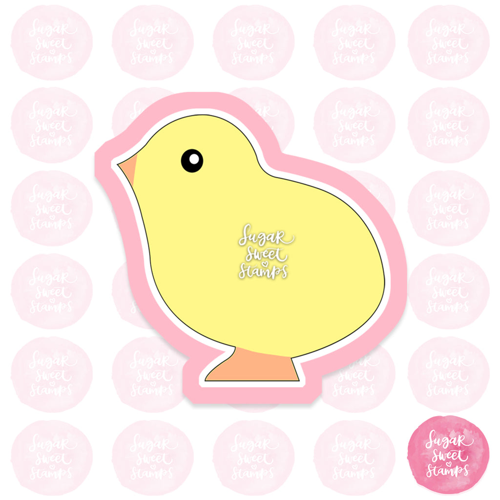 cute little chicken chick custom printed 3d cookie cutter