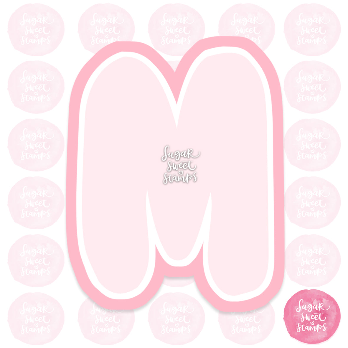 Bubblegum Alphabets Cookie Cutter