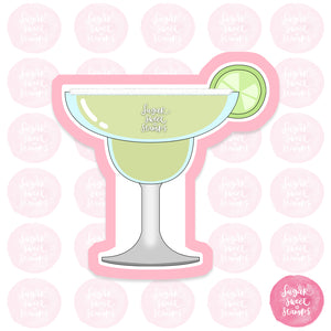 alcohol margarita drink lime lemon food custom 3d printed cookie cutter