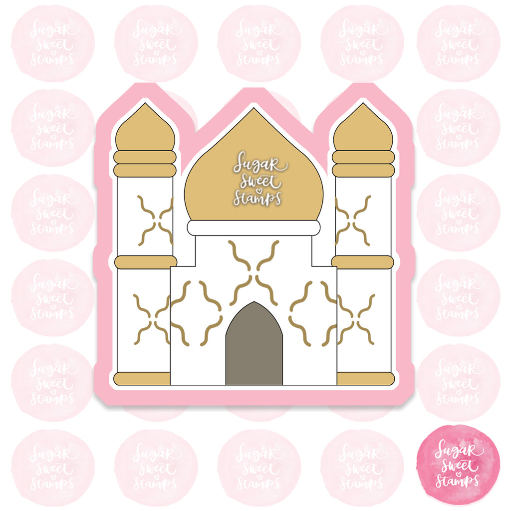 mosque religion religious muslim islam faith building custom 3d printed cookie cutter