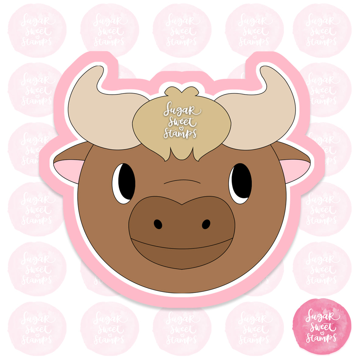 ox bull cow lunar chinese new year animal farm custom 3d printed cookie cutter