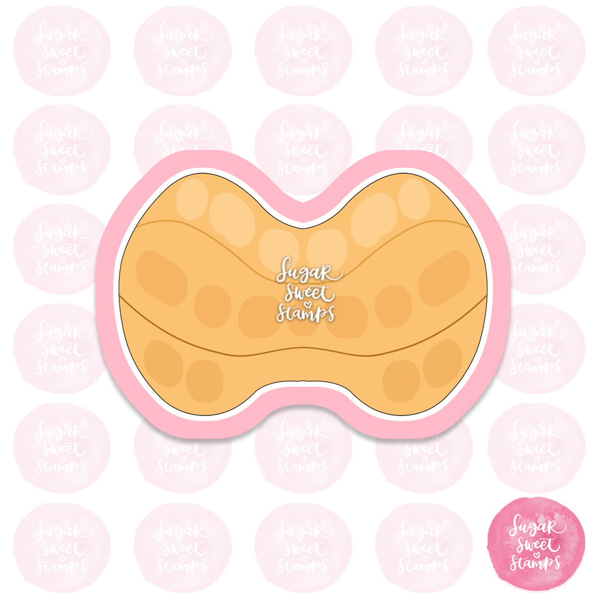 peanut nut butter custom 3d printed cookie cutter