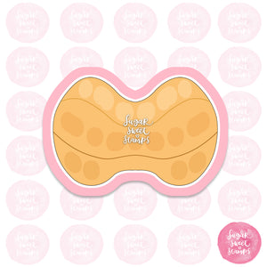 peanut nut butter custom 3d printed cookie cutter