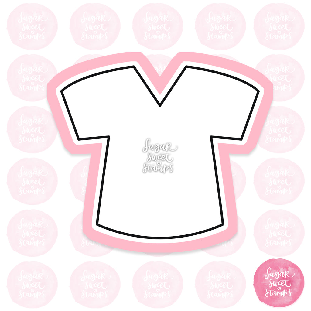t shirt clothes shirt apparel custom 3d printed cookie cutter