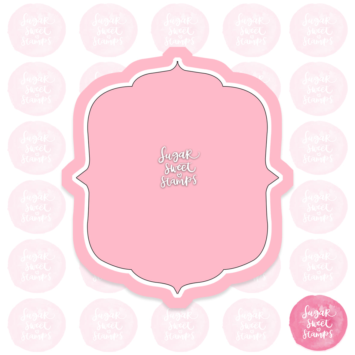 name plaque plate custom customizable design parties custom 3d printed cookie cutter
