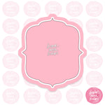 Load image into Gallery viewer, name plaque plate custom customizable design parties custom 3d printed cookie cutter
