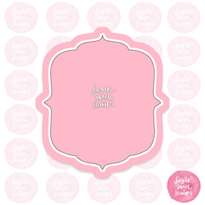 name plaque plate custom customizable design parties custom 3d printed cookie cutter