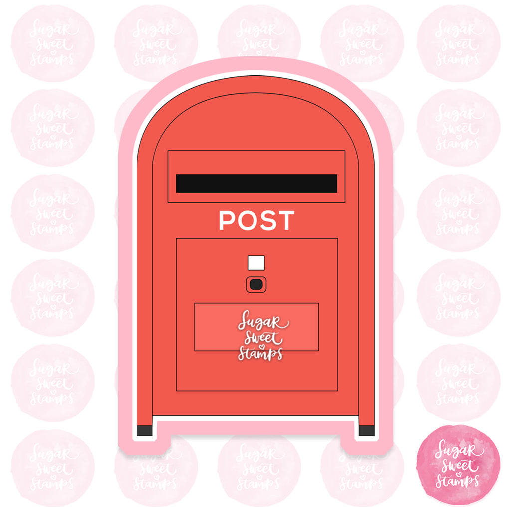 mail letter email postbox delivey usps post custom 3d printed cookie cutter