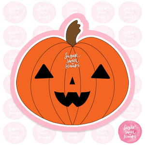 fall autumn pumpkin orange halloween spooky nature vegetable custom 3d printed cookie cutter