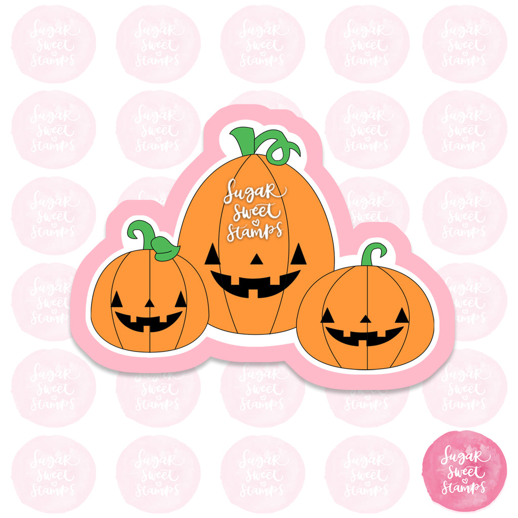 halloween pumpkin october spooky custom 3d printed cookie cutter