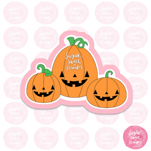 halloween pumpkin october spooky custom 3d printed cookie cutter