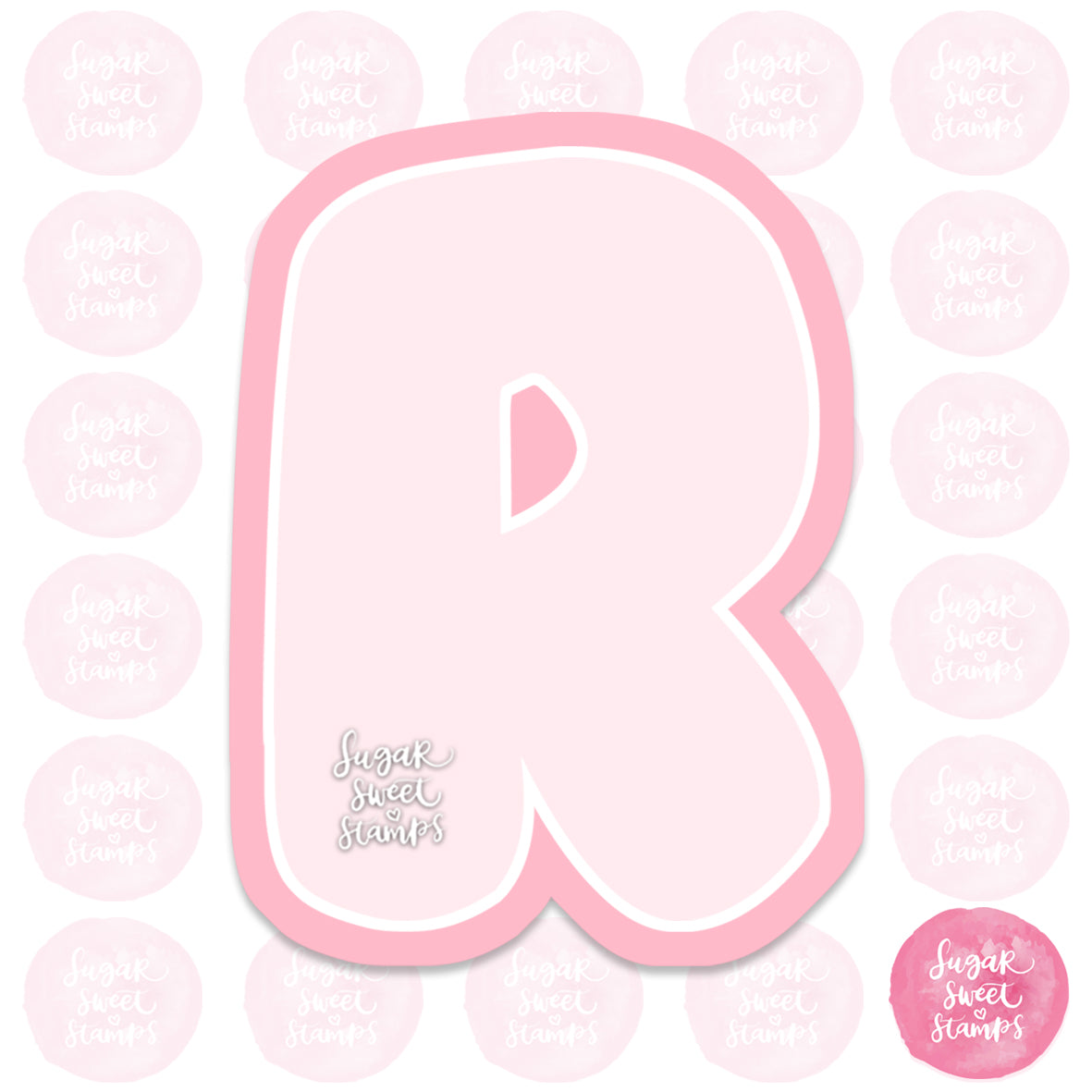 Bubblegum Alphabets Cookie Cutter